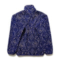 1995 Patagonia Printed Snap-T, Nepali Hexagon: Blueberry (S)
