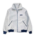 1980s Patagonia Bunting Full-Zip Climbing Jacket, Grey & Navy (S/M)