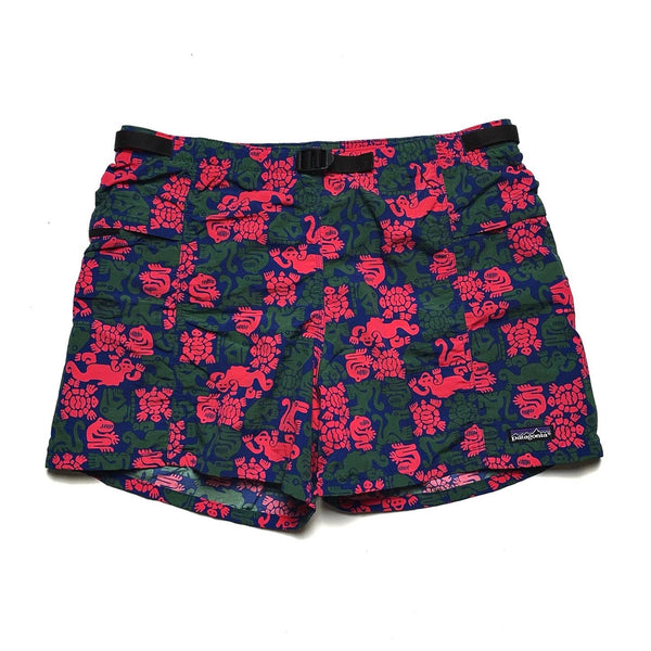 1992 Patagonia 4” River Shorts, Creatures: Sapphire (M)
