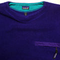 FA’90 Patagonia Synchilla Sweater, Purple/Teal (M/S)