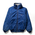 1983 Patagonia Shelled Pile Bomber Jacket, Navy & Grey (M)