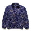 1995 Patagonia Printed Snap-T, Nepali Hexagon: Blueberry (S/M)