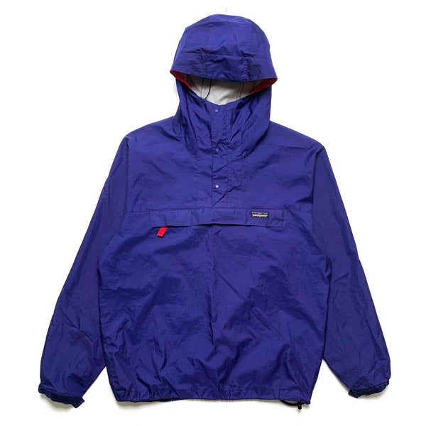 Fall 1994 Patagonia Pneumatic Pullover, Blueberry & French Red (L)
