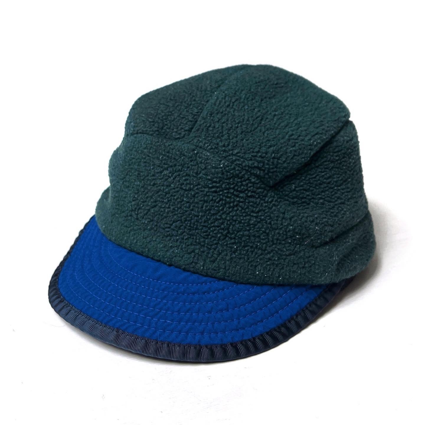 1996 Patagonia Synchilla Duckbill Cap, Hunter & Blueberry (L)