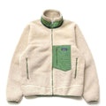 2009 Patagonia Classic Retro-X Jacket, Natural & Elm Green (M/L)