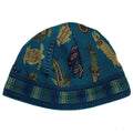 1980s Patagonia Wool & Acrylic Knit Ski Hat, Sea Creatures (M)