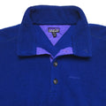 SP92 Patagonia Collared Synchilla Pullover, Navy/Purple (XL)