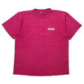 Spring 1995 Patagonia Organic Cotton Logo T-Shirt, Cranberry (L)