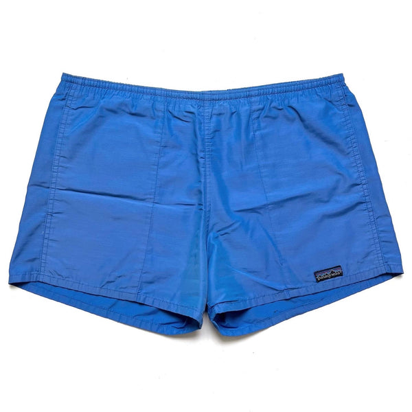 Spring/Summer 1985 Patagonia 3” Baggies Shorts, Blue (L/XL)