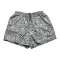 1990s Patagonia 4” Printed Baggies Shorts, Barkcloth: Grey (M)