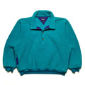 SP90 Patagonia Collared Synchilla Sweater, Teal & Purple (L)