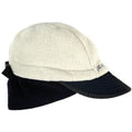 2001 Patagonia Synchilla Duckbill Cap, Oatmeal Heather & Black (M)