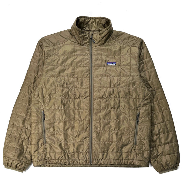 2011 Patagonia Mens Nano Puff Insulated Jacket, Brown (L/XL)