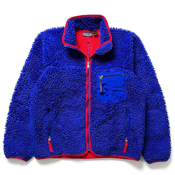 2000 Patagonia Classic Retro Cardigan, New Cobalt & Fire (M/L)