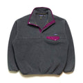 FA’94 Patagonia Synchilla Snap-T, Grey/Magenta (L)