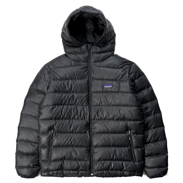 2012 Patagonia Mens Hi-Loft Hooded Down Sweater, Black (L)
