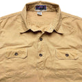 1970s Patagonia Canvas Popover Shirt, Tan (L)