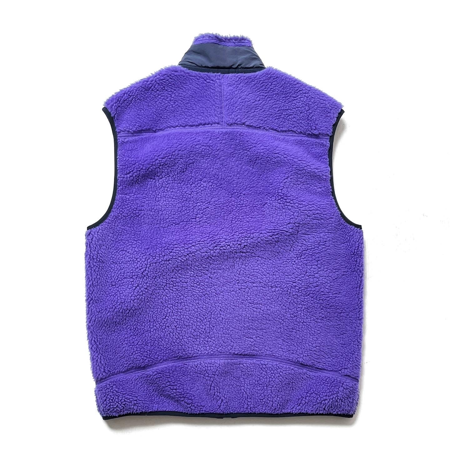 2015 Patagonia Classic Retro-X Fleece Vest, Purple (L)
