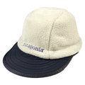 2001 Patagonia Synchilla Duckbill Cap, Oatmeal Heather & Black (M)