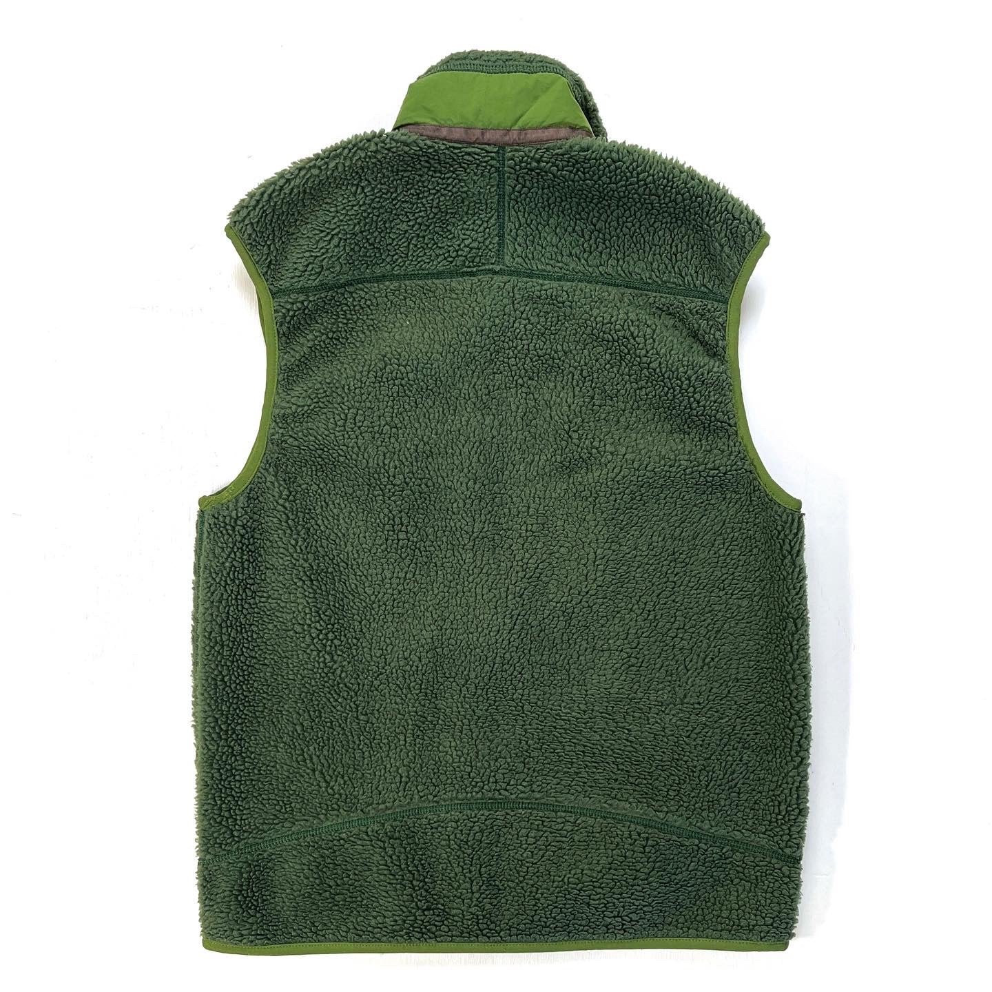 2010 Patagonia Mens Classic Retro-X Vest, Backcountry Green (S)