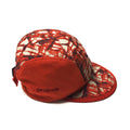 SP03 Patagonia 4-Panel Cycling Cap, Orange/White (M)