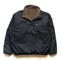 FA07 Patagonia Reversible Snap-T, Brown/Black (L)