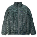 2019 Patagonia Mens Micro Puff Insulated Jacket, Carbon Green (L)
