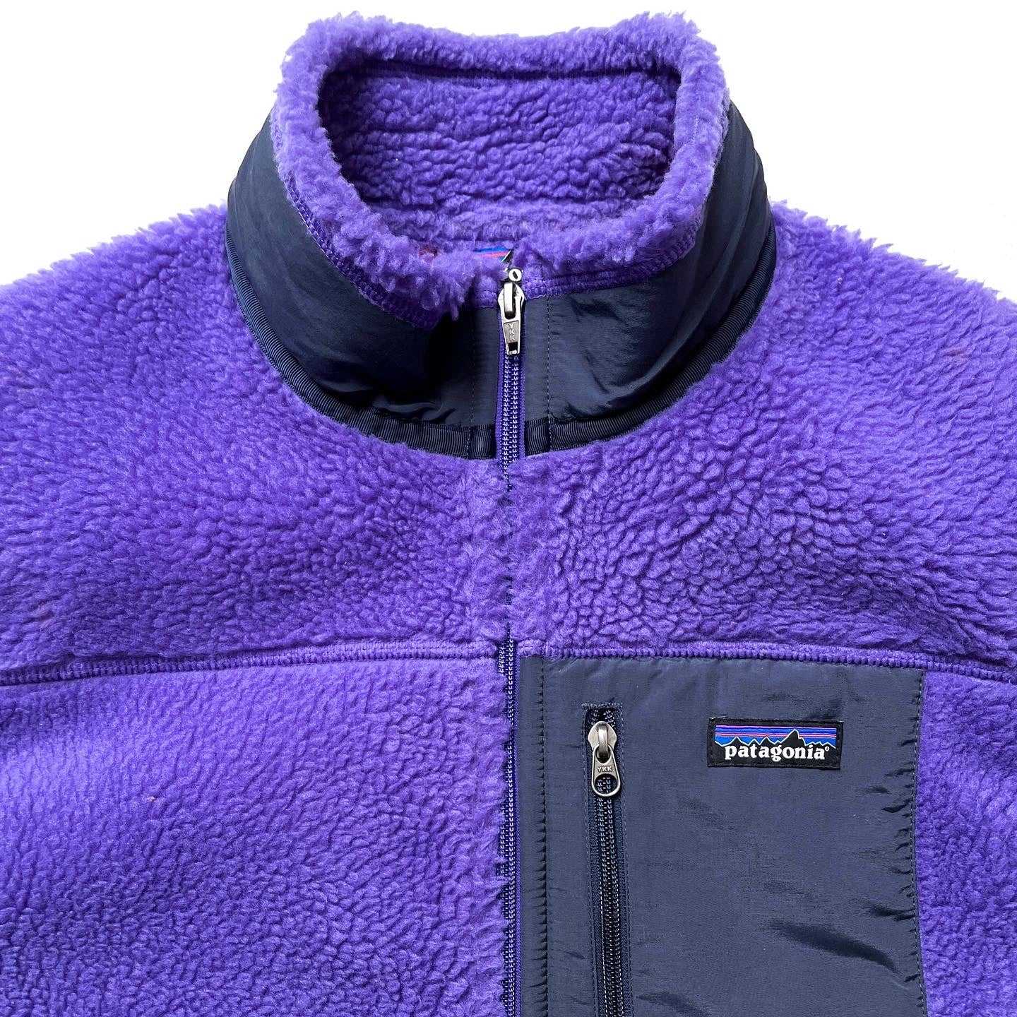 2015 Patagonia Classic Retro-X Fleece Vest, Purple (L)