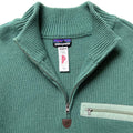 2014 Patagonia Mens Lambswool Alpiniste Sweater, Verdigris (M)