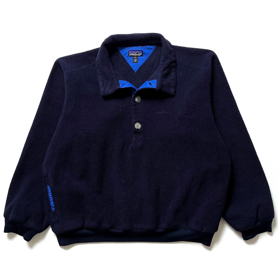 1990 Patagonia Made In The U.S.A. Collared Synchilla Sweater (L)