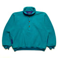 SP90 Patagonia Collared Synchilla Sweater, Teal & Purple (L)