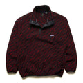 FA98 Patagonia Printed Synchilla Snap-T, P’op: Black & Red (L)
