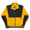 1999 The North Face Denali Fleece Jacket, Yellow & Black (XL)