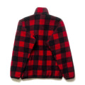 2014 Patagonia Printed Synchilla Snap-T, Fuzzy Plaid: Wax Red (S)