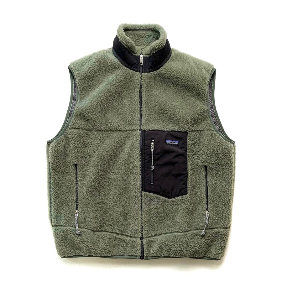 FA99 Patagonia Classic Retro-X Vest, Eucalyptus (L/XL)