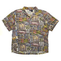 SP95 Patagonia Mens Printed A/C Shirt, Island Print (M Fits L)