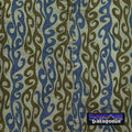 SP01 Patagonia 5” Printed River Shorts, Maori: Sagebrush (XL/L)
